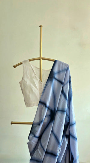 'APAS' Clamp Dyed Handwoven Cotton