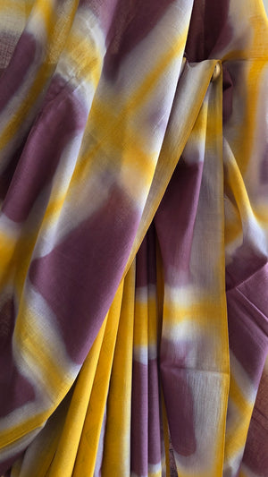 'ANILA' Clamp Dyed Handwoven Cotton