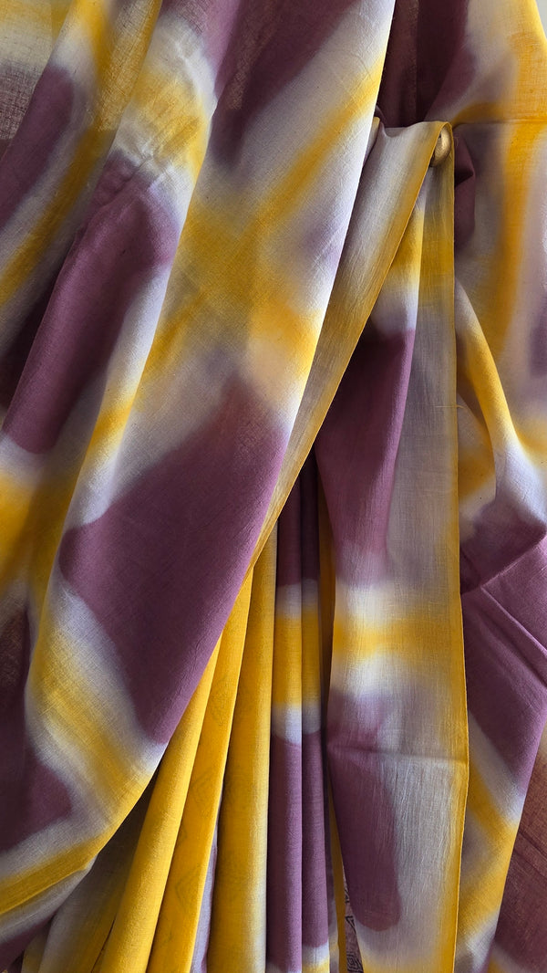 'ANILA' Clamp Dyed Handwoven Cotton