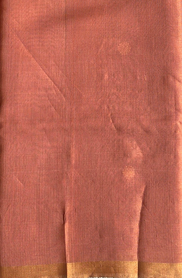 'ANANTA' Handwoven Silk-Cotton Chanderi Saree