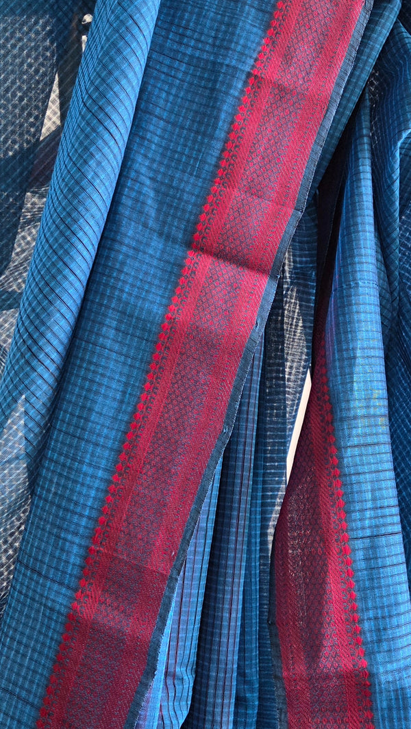 'NITYAKALYANI' Handwoven Mangalagiri Cotton Saree