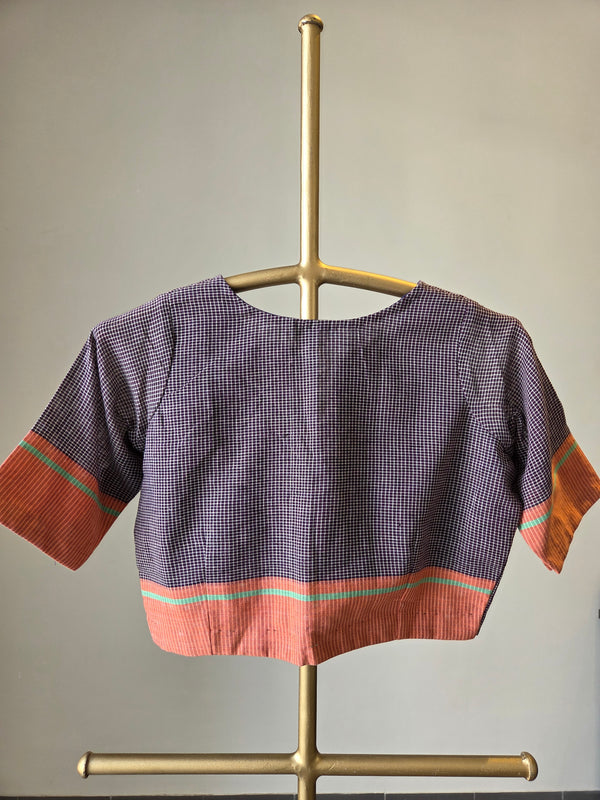 'SHADOW ORCHAD' Patteda Anchu Cotton Blouse