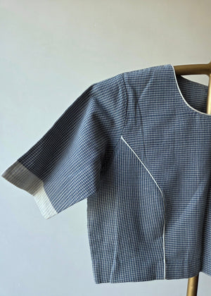 'DENIM POP' Patteda Anchu Blouse