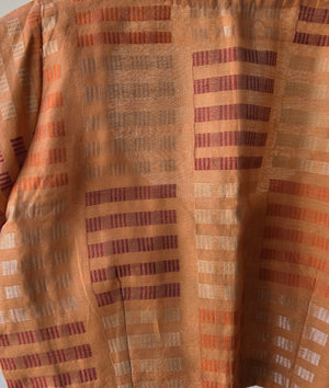 'ORANGE POPSICLE' Chanderi Blouse