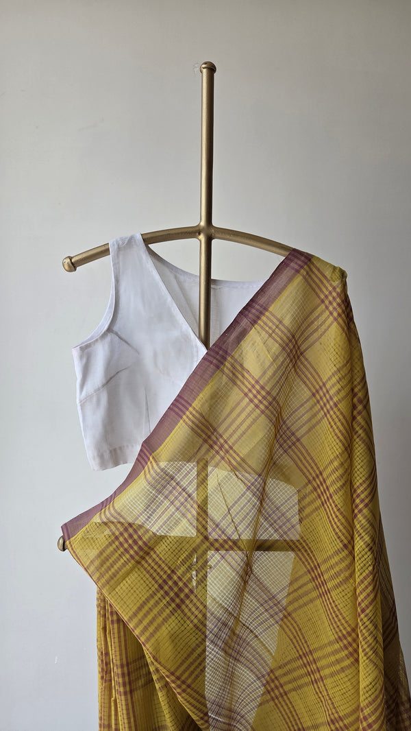 'KANTI' Handwoven Mangalagiri Cotton Saree