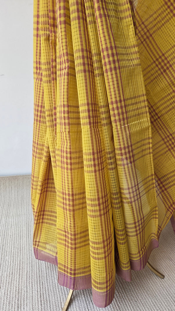 'KANTI' Handwoven Mangalagiri Cotton Saree