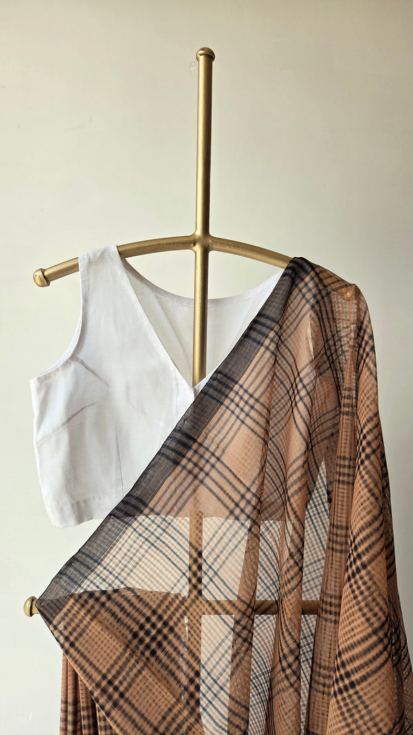 'MRUDULA' Handwoven Mangalagiri Cotton Saree