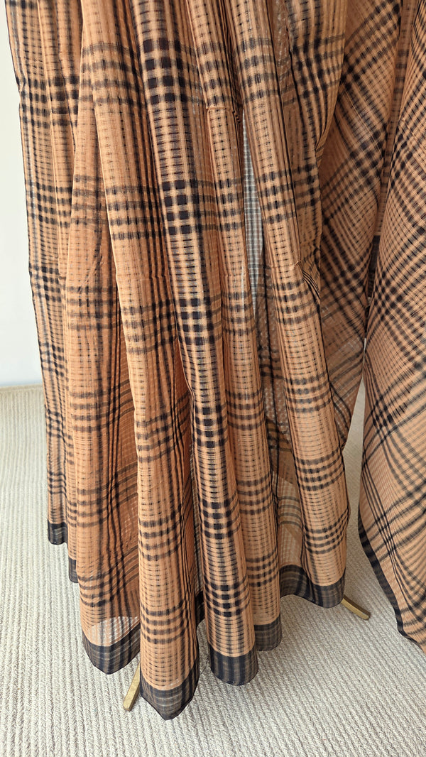 'MRUDULA' Handwoven Mangalagiri Cotton Saree