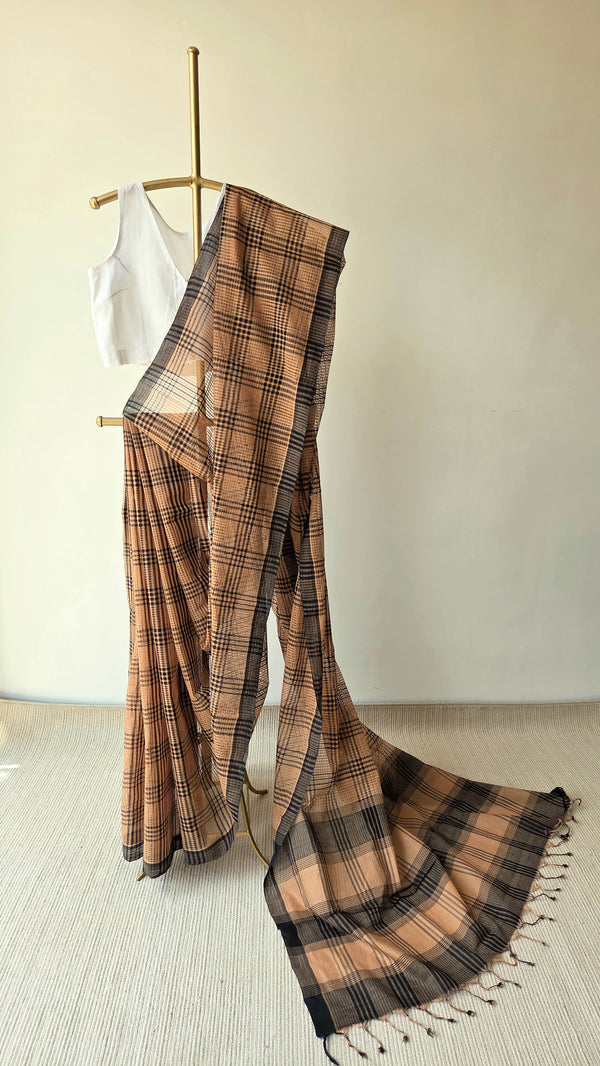 'MRUDULA' Handwoven Mangalagiri Cotton Saree