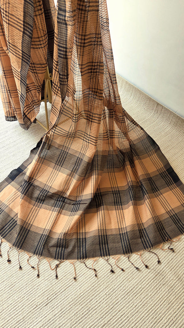'MRUDULA' Handwoven Mangalagiri Cotton Saree