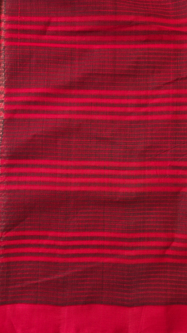 'KOHL & KUMKUM' Handwoven Mangalagiri Cotton Saree