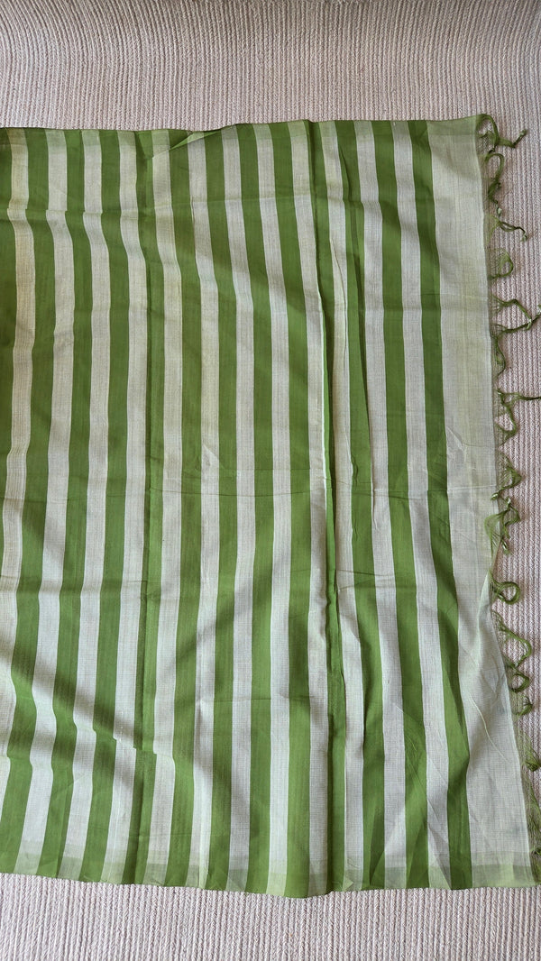 'FORM & FUNCTION' Handwoven Mangalagiri Cotton Saree