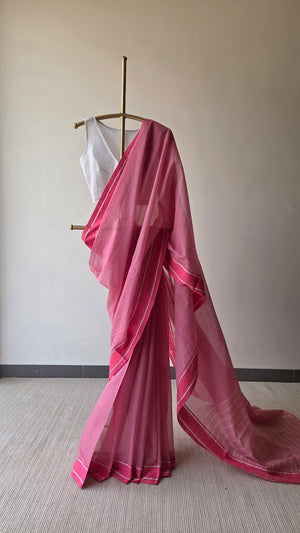 'KAMALIKA' Handwoven Begumpuri Cotton Saree