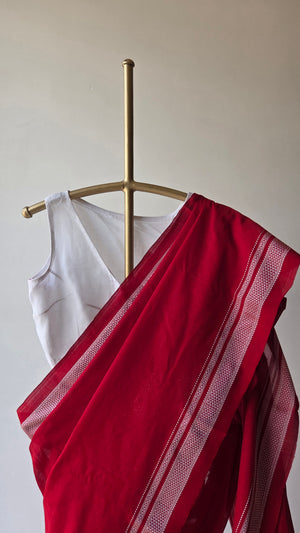 'AYYANAKERE' Handwoven Ilkal Pure Cotton Saree