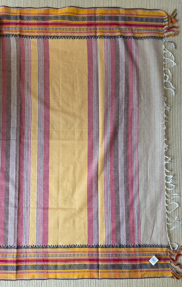 'ANWESHA: Ganga' Handwoven Begumpuri Saree