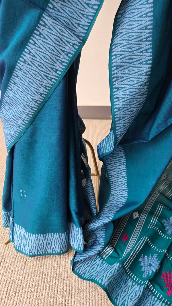 'MAYURA' Handwoven Begumpuri Saree