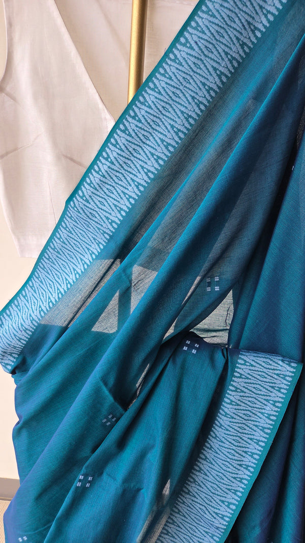 'MAYURA' Handwoven Begumpuri Saree
