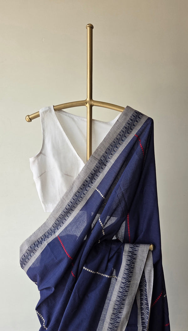 'NEELIMA' Handwoven Begumpuri Saree