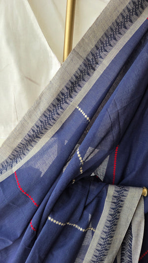 'NEELIMA' Handwoven Begumpuri Saree