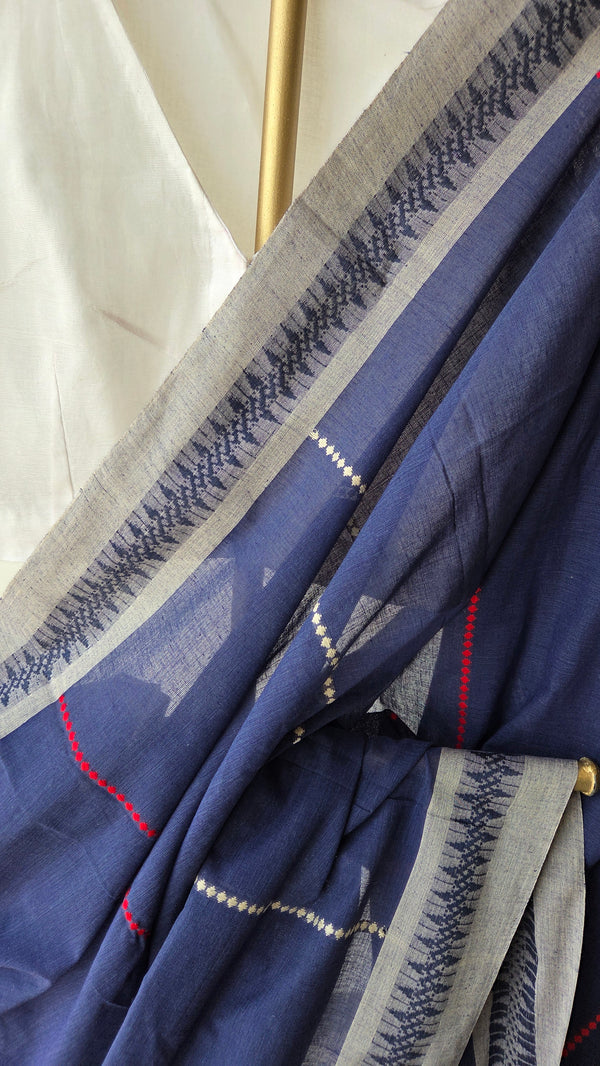 'NEELIMA' Handwoven Begumpuri Saree