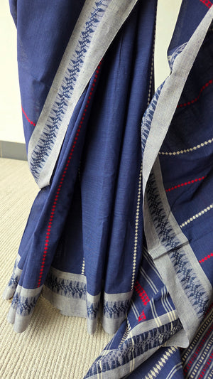 'NEELIMA' Handwoven Begumpuri Saree