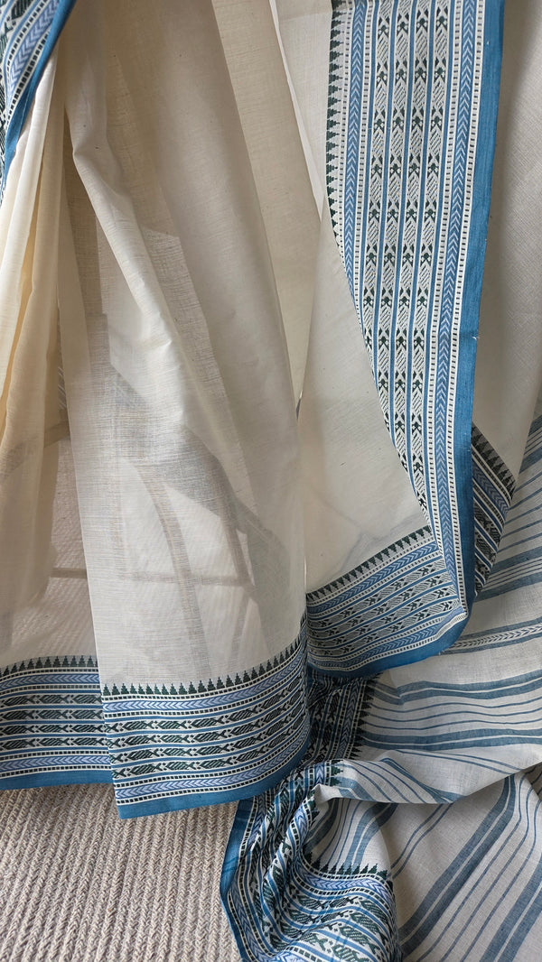 'SOMUDRA' Handwoven Begumpuri Saree