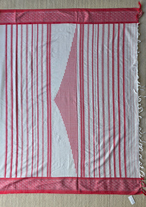 'LOHITA: Uma' Handwoven Begumpuri Saree
