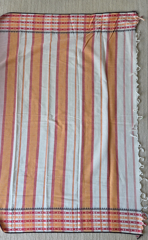 'BIBHA: Light Pink' Handwoven Begumpuri Saree