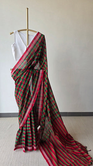 'JABA' Handwoven Begumpuri Saree