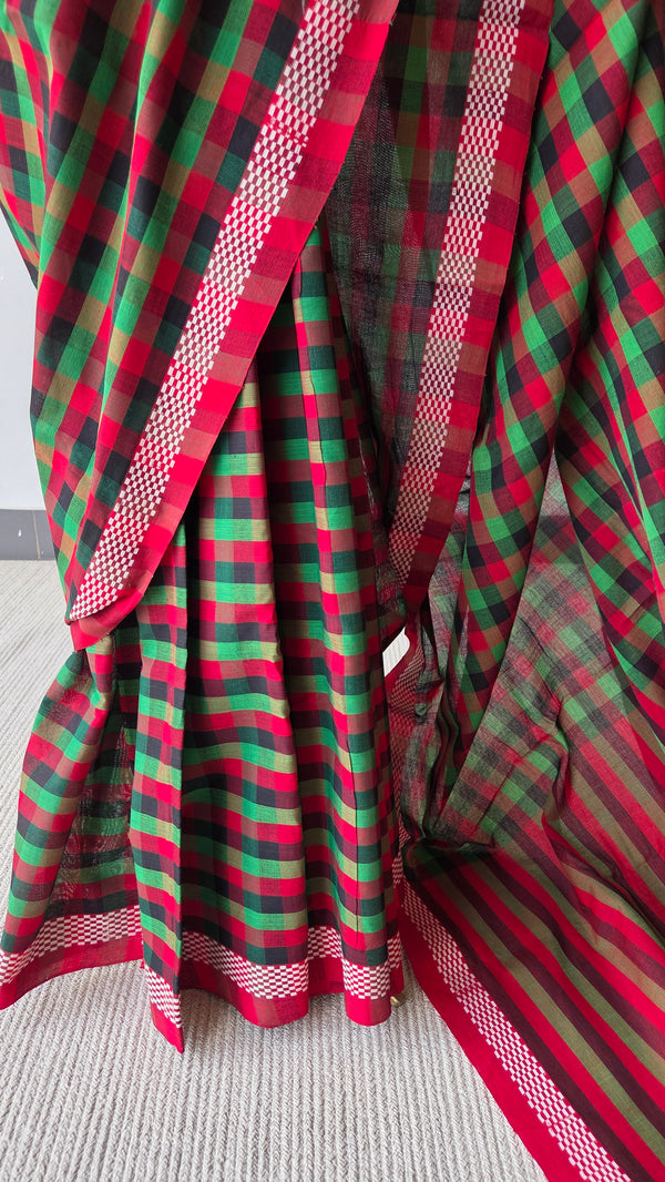'JABA' Handwoven Begumpuri Saree