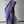 'SHIULI TOLA: Periwinkle' Handwoven Cotton Dhonekhali Saree