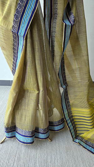 'SHEDIN DUPHURE' Handwoven Cotton Dhonekhali Saree