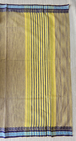 'SHEDIN DUPHURE' Handwoven Cotton Dhonekhali Saree