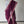 'GOLPER JHURI: Plum' Handwoven Cotton Dhonekhali Saree