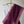 'GOLPER JHURI: Plum' Handwoven Cotton Dhonekhali Saree