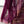 'GOLPER JHURI: Plum' Handwoven Cotton Dhonekhali Saree