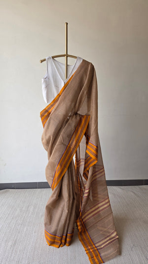 'KILA' Handwoven Narayanpet Cotton Saree