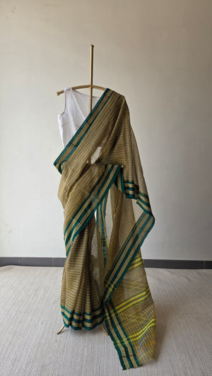'ALAYA' Handwoven Narayanpet Cotton Saree