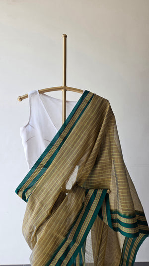 'ALAYA' Handwoven Narayanpet Cotton Saree
