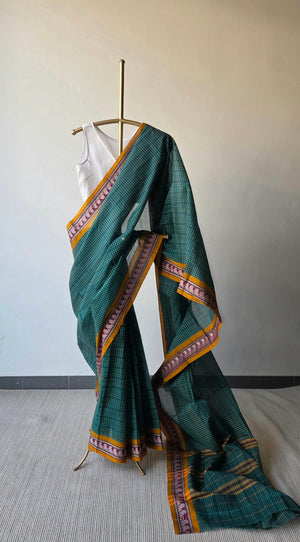 'PEETHA' Handwoven Narayanpet Cotton Saree