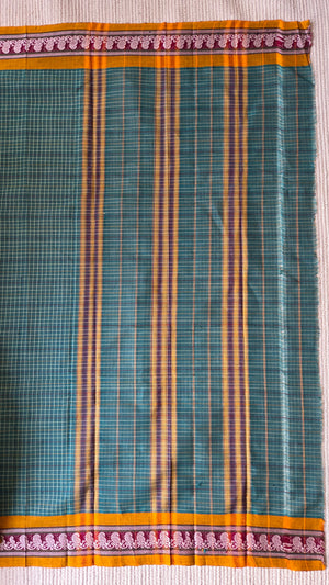 'PEETHA' Handwoven Narayanpet Cotton Saree