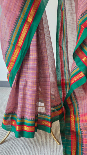 'KANTI' Handwoven Narayanpet Cotton Saree