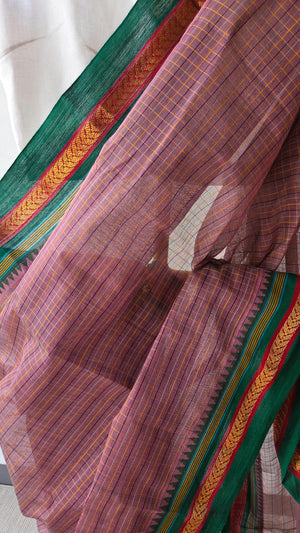 'KANTI' Handwoven Narayanpet Cotton Saree