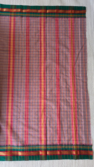 'KANTI' Handwoven Narayanpet Cotton Saree