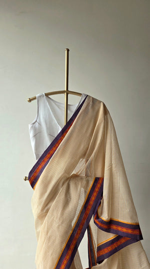 'SIRI' Handwoven Narayanpet Cotton Saree