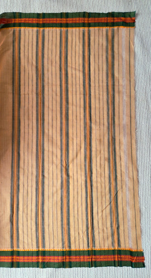 'GHAT' Handwoven Narayanpet Cotton Saree