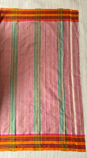 'RATHA' Handwoven Narayanpet Cotton Saree