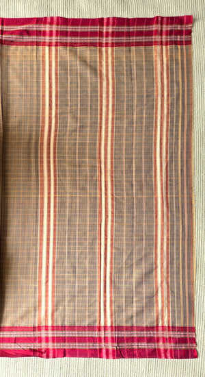 'KONA' Handwoven Narayanpet Cotton Saree