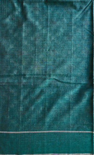 'PIGMENT' Handwoven Pochampally Double Ikat Cotton Saree