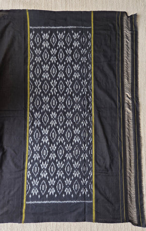 'TONE' Handwoven Pochampally Ikat Cotton Saree